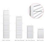 Cotton White Perfect Fit Shutter