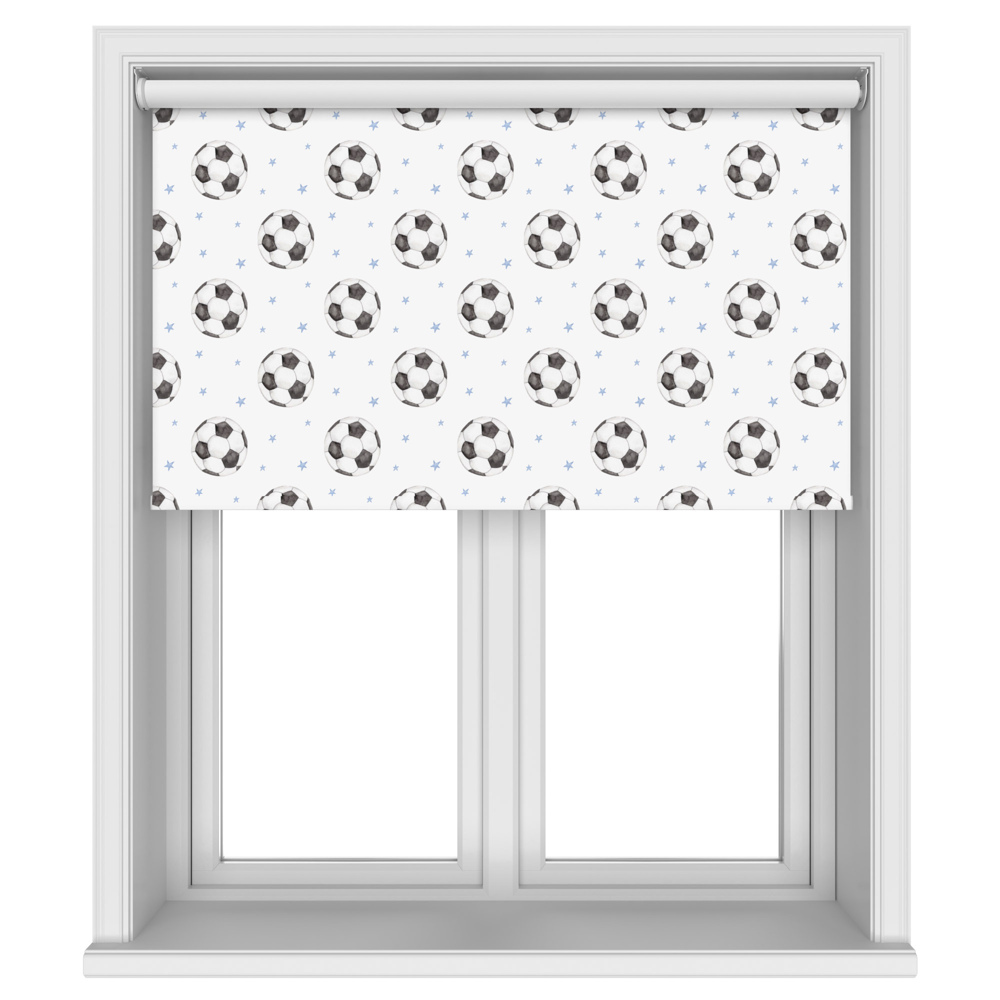 Footballs Stars Blackout Motorised