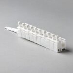 10 x 3.5 LHS  Carrier Trucks (White Plastic)
