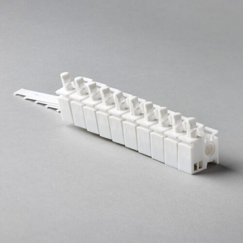 10 x 3.5 LHS  Carrier Trucks (White Plastic)