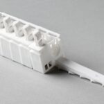 10 x 3.5 RHS  Carrier Trucks (White Plastic)