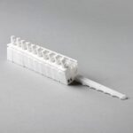 10 x 3.5 RHS  Carrier Trucks (White Plastic)
