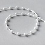 1m White Plastic Chain For Roman Blinds