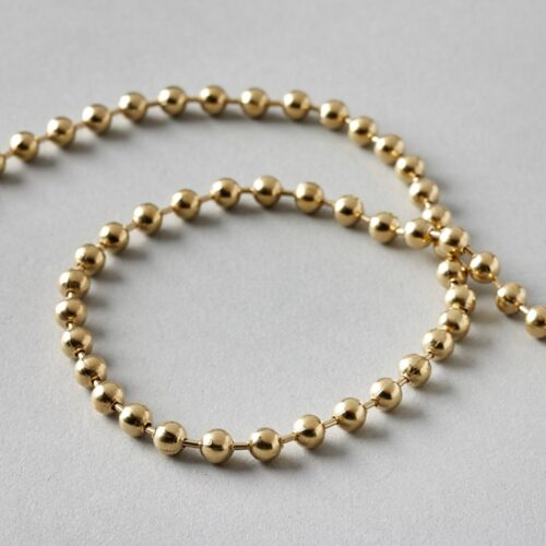 2m Brass Metal Chain For Roman Blinds