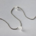 89mm (3.5″) Clear Metal Chain (100 Links)
