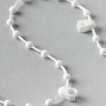 127mm (5″) White Chain (100 Links)
