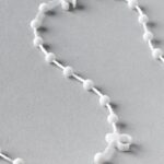 89mm (3.5″) White Chain (100 Links)