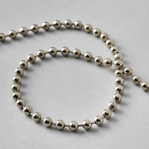 1.5m Silver Metal Chain For Roman Blinds