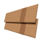 Amber Wood Grain With Tapes Eco-Wood