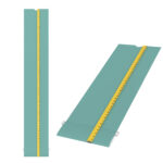 Banlight Duo FR Turquoise 127mm Replacement Slats