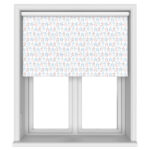 Beach Huts White Blackout
