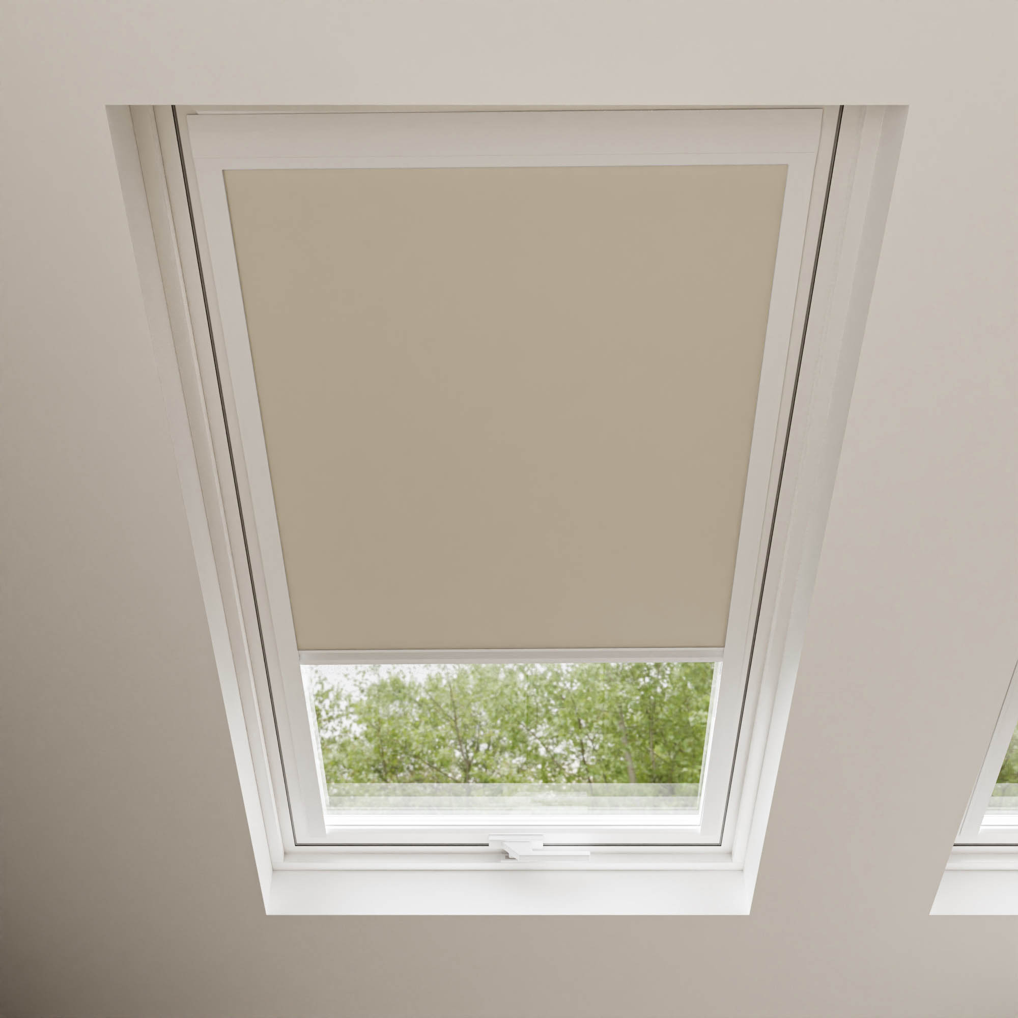 Beige Blackout Blind for RoofLITE - Image 2