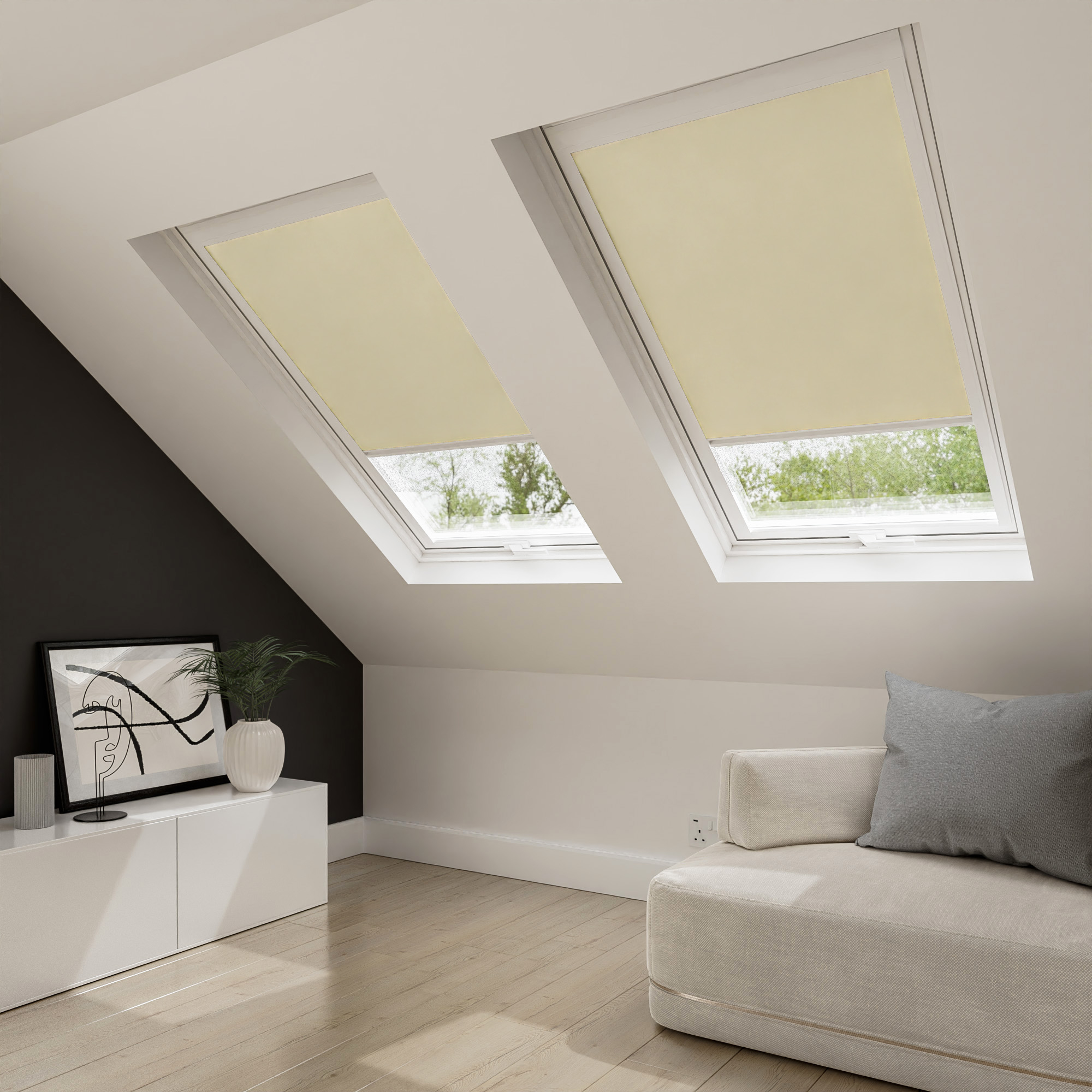 Bella Beige Blind For Dakstra