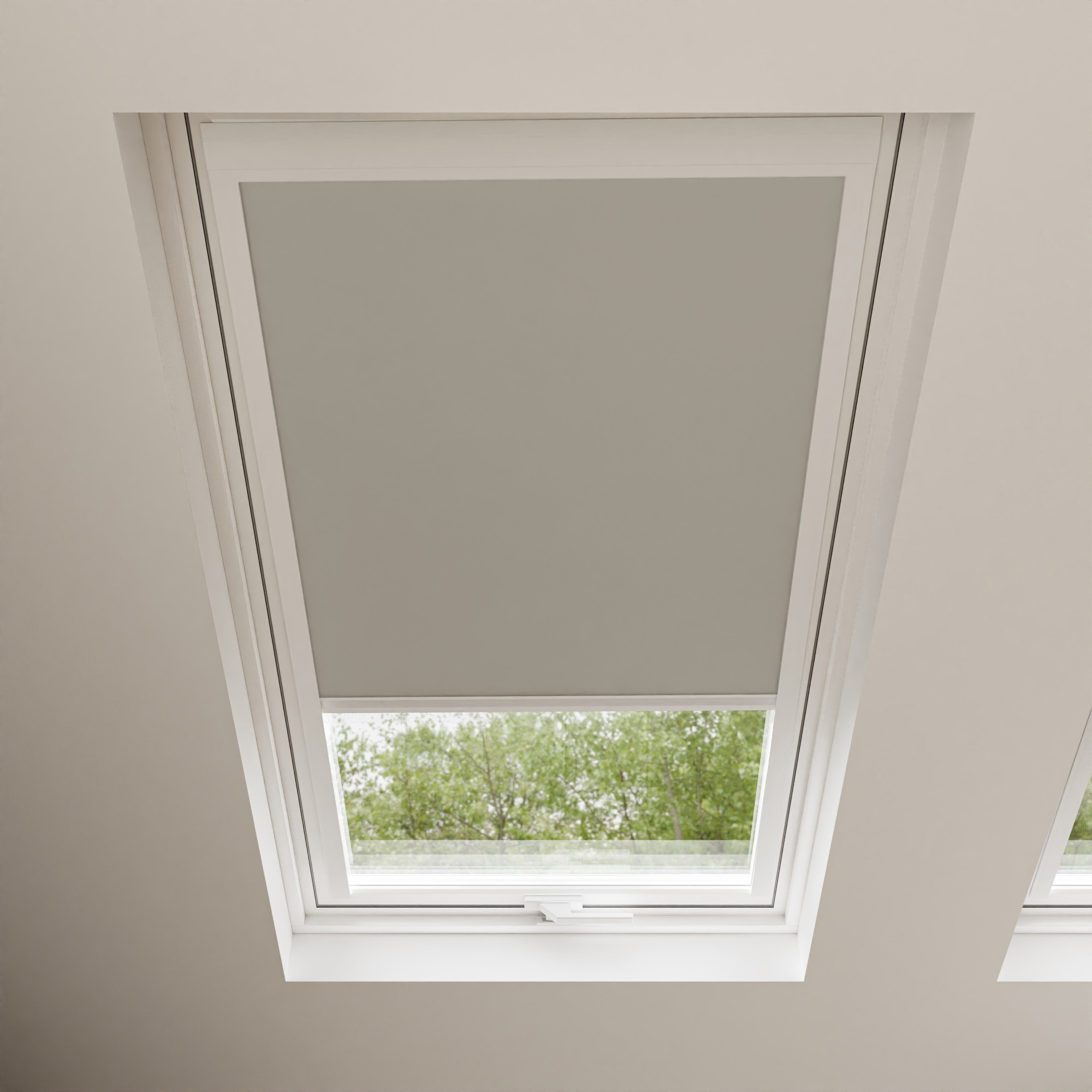 Bella Taupe Blind For Velux - Image 2