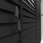 Carbon Black Real Wood With Tapes