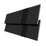 Carbon Black Real Wood With Tapes