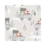 Christmas Camper Ecru