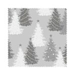 Christmas Trees Silver