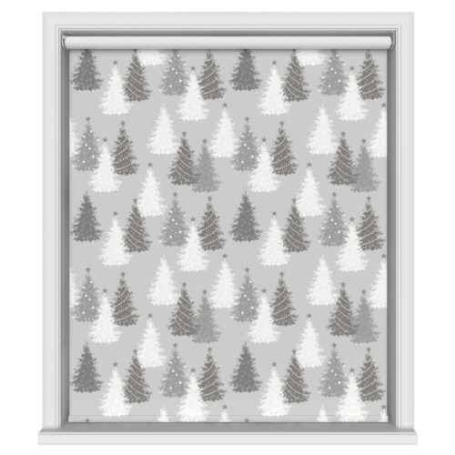 Christmas Trees Silver