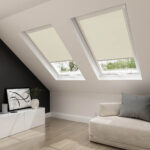 Cream Blackout Blind for Keylite