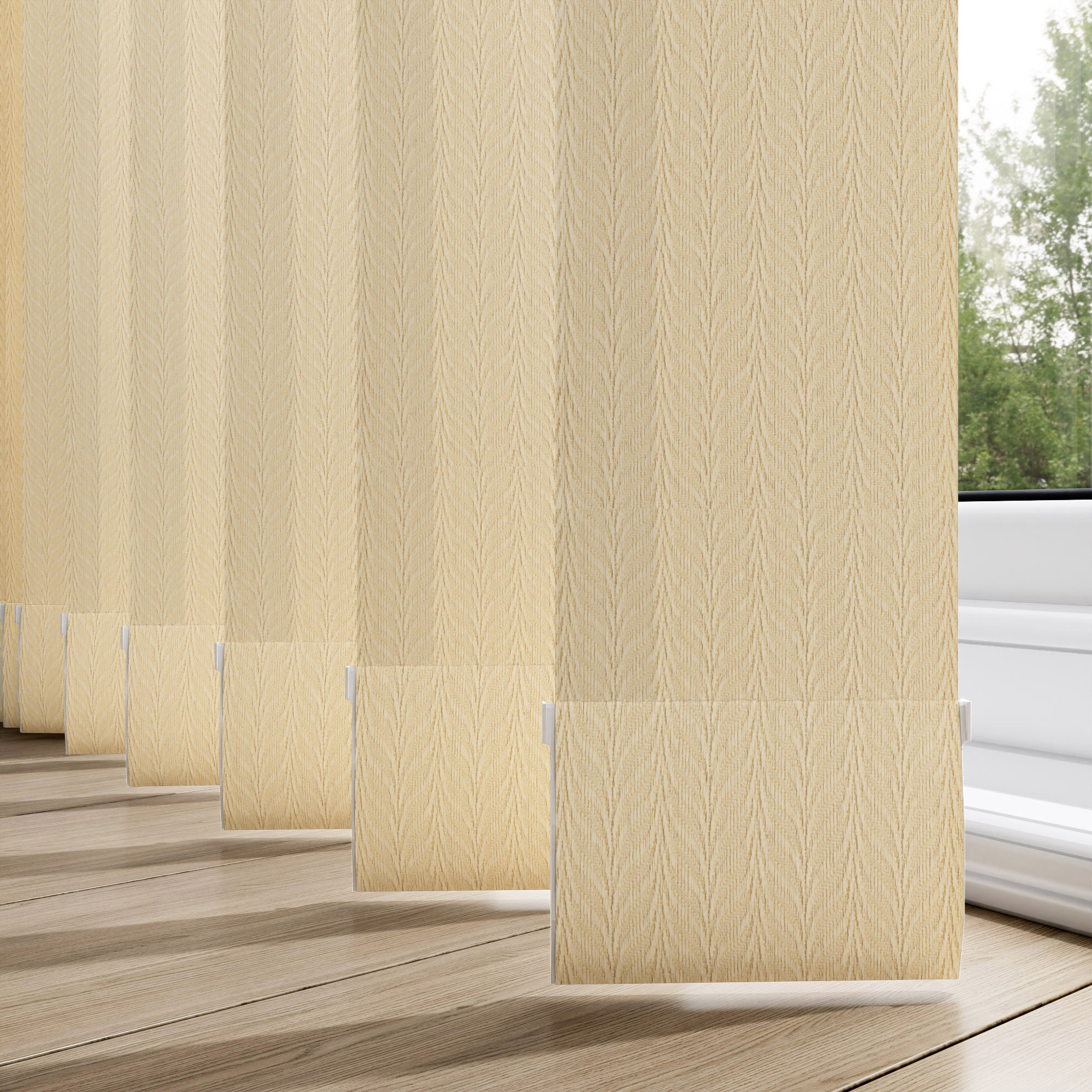 Feather Weave Beige