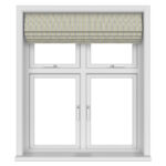 Emily Bond George Stripe Indigo Motorised