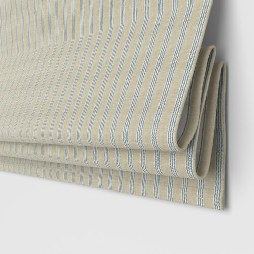 Emily Bond George Stripe Indigo Motorised