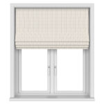 Emily Bond George Stripe Linen Motorised