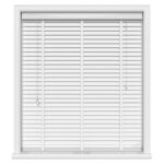 Gloss Pure White Real Wood With Cotton Tapes