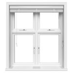 Gloss Pure White Real Wood With Cotton Tapes