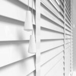 Gloss Pure White Real Wood With Cotton Tapes