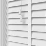 Gloss Pure White Real Wood With Tapes