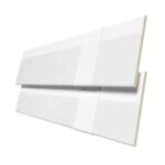 Gloss Pure White Real Wood With Tapes