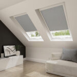 Hanson Graphite Blind For Velux
