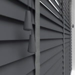 Khol Anthracite Real Wood With Tapes