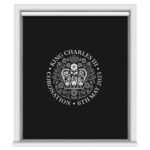 King Charles Coronation 2023 Emblem Black