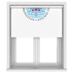 King Charles Coronation 2023 Emblem Blue