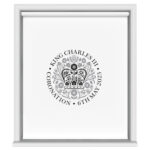 King Charles Coronation 2023 Emblem Monochrome