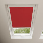 Lava Red Blackout Blind for Keylite