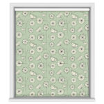 Missprint Blackout Dandelion Mobile Green And White