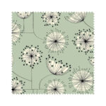 Missprint Blackout Dandelion Mobile Green And White