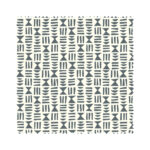 Missprint Blackout Hieroglyph Lead