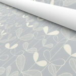 Missprint Blackout Saplings Cloud Grey