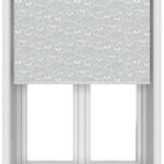 Missprint Blackout Saplings Cloud Grey