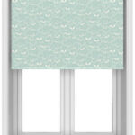 Missprint Blackout Saplings Pale Aqua