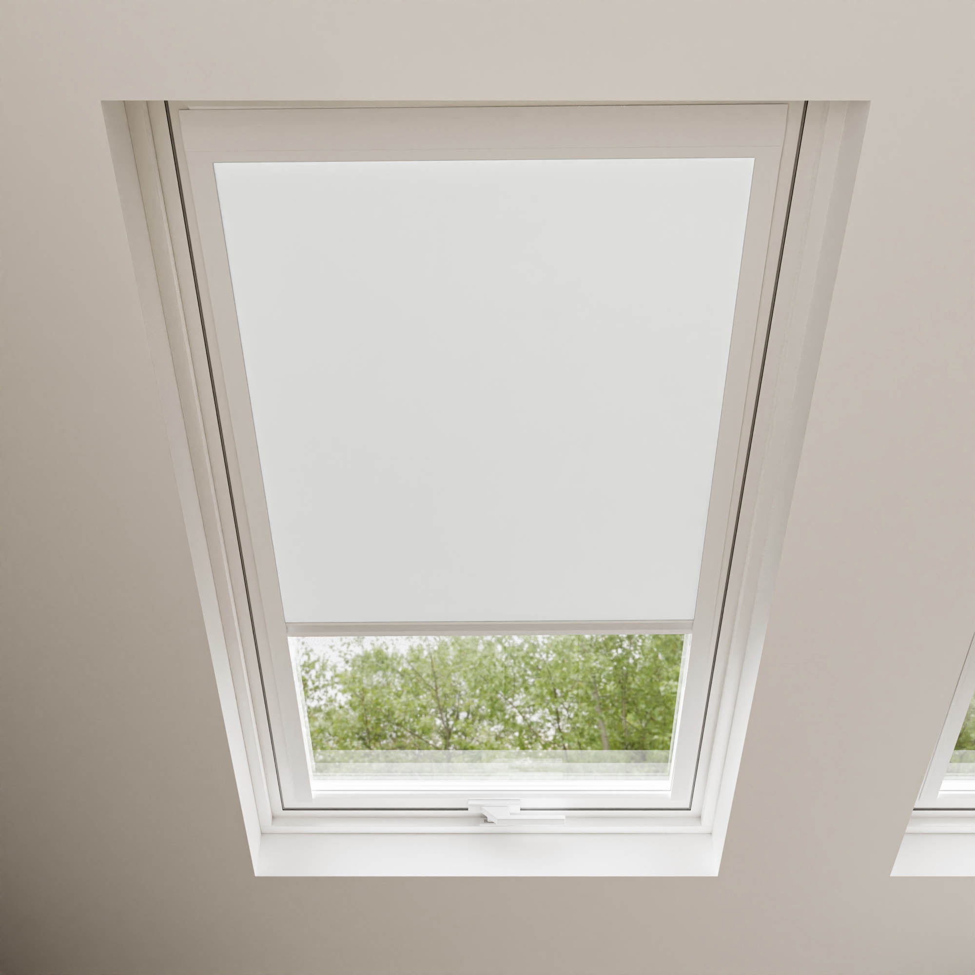 Pure White Blackout Blind for Dakstra - Image 2