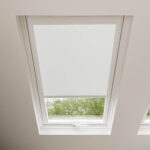 Pure White Blackout Blind for Keylite