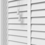 Pure White Real Wood with Tapes