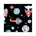 Space Rockets Black Blackout