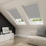 Splash Grey Whisper Blind For Fakro